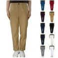 thumbnail image 1 of Big Kid Kid School Uniform Dress Pants Relaxed Fit Stretch School Uniform Pant Chino Pants for Toddler to Youth Boys and Girls Khaki 15-16 Years, 1 of 7