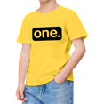 thumbnail image 1 of Big Kid Shirts For Teen Kids Girls Child Short Sleeve Happy Brithday Prints T Shirt Trendy Girls Fans Present Tops X Girl Kids Top Girl Shirt for Big Top Age 4 2t Blouse Tunic 10-11 Years Yellow, 1 of 6