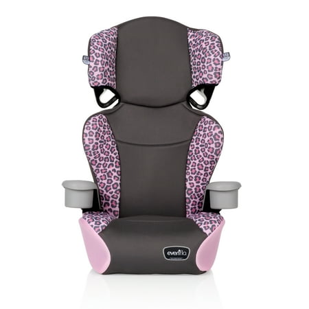 Big Kid Sport High Back Belt-Positioning Booster Car Seat (Jasmin Pink)