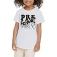 thumbnail image 1 of Big Kid Toddler Boy Girl Summer Clothes First Day Of School Shirt In My Preschool Shirt Toddler Kindergarten Shirts Boys Shirts Size 5t Cool Tops for Boys Plain T Long 9-10 Years White, 1 of 3
