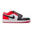 thumbnail image 1 of Big Kid's Air Jordan 1 Low SE Infrared 23/Black-White (FB4420 616) - 6.5, 1 of 6