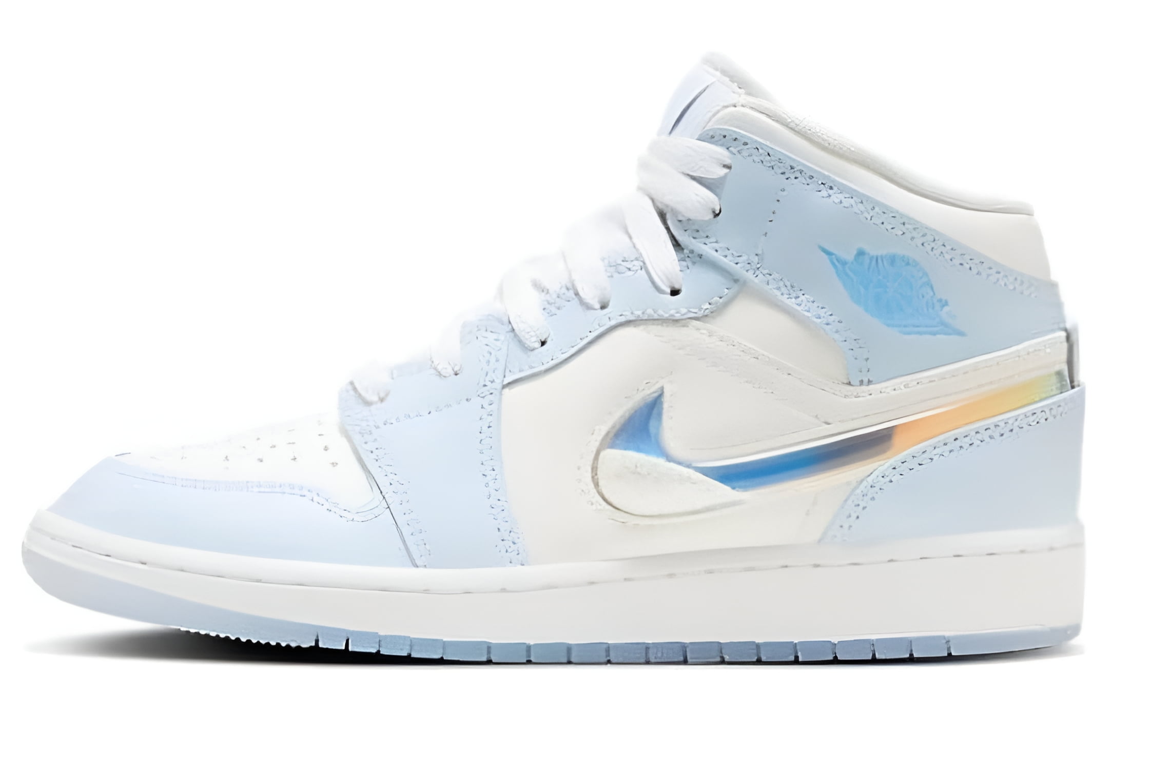 Air jordan 1 mid ice offers blue size 5Y