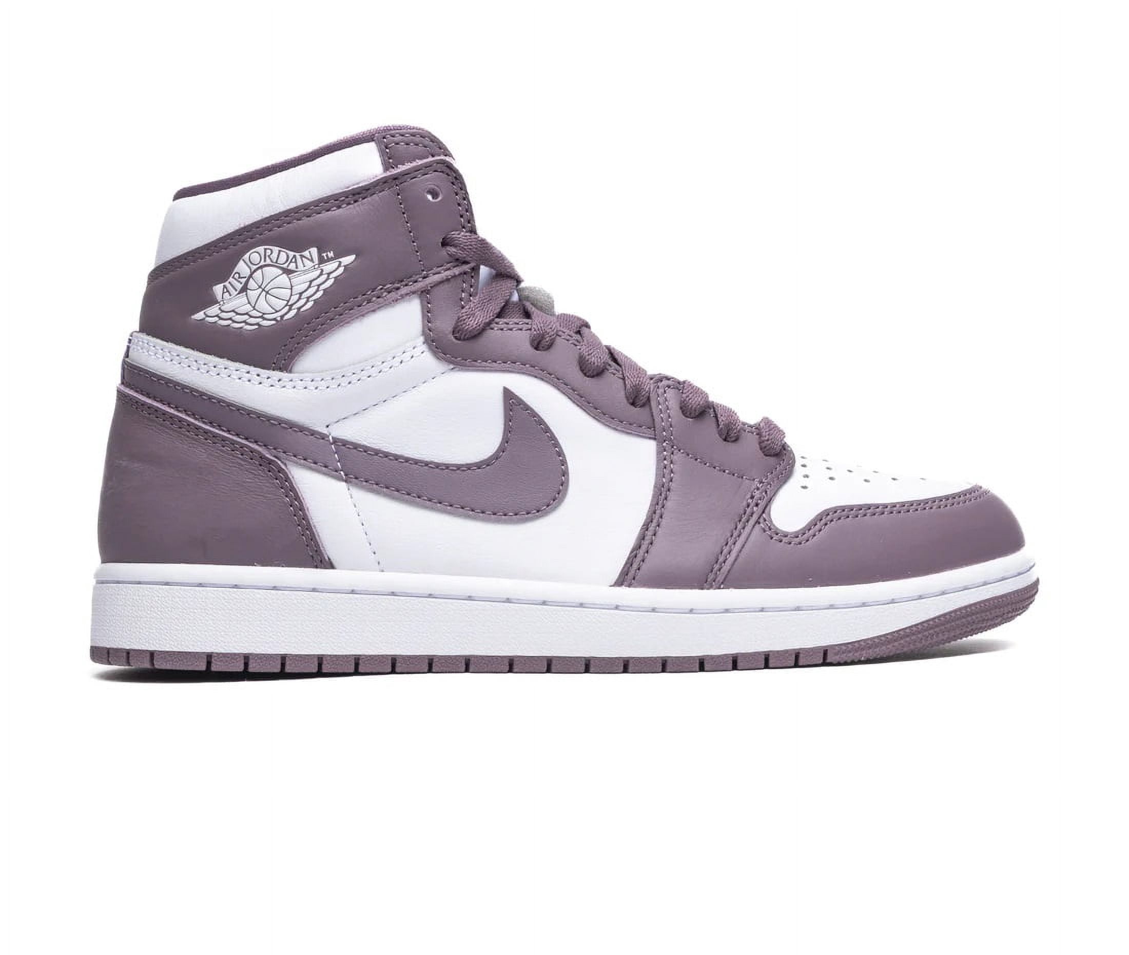 Air Jordan 1 Retro Kid's Basketball Shoes, White & Brown