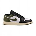 thumbnail image 1 of Big Kid's Jordan 1 Low Black/White-Medium Olive (553560 092) - 5, 1 of 6