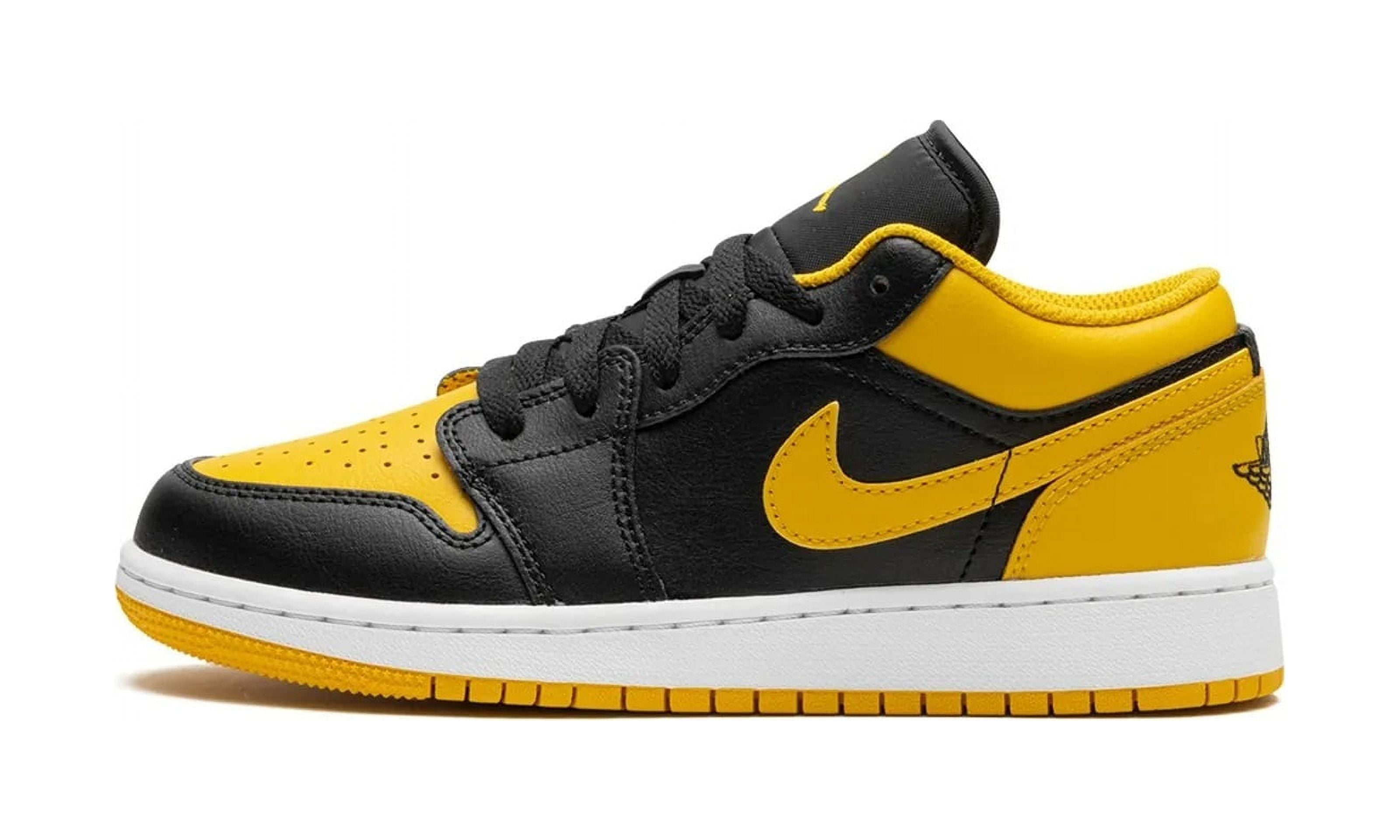 yellow and black jordan 1 men