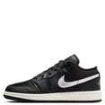 thumbnail image 1 of Big Kid's Jordan 1 Low SE Black/Metallic Silver-Sail (FZ3921 001) - 6, 1 of 1