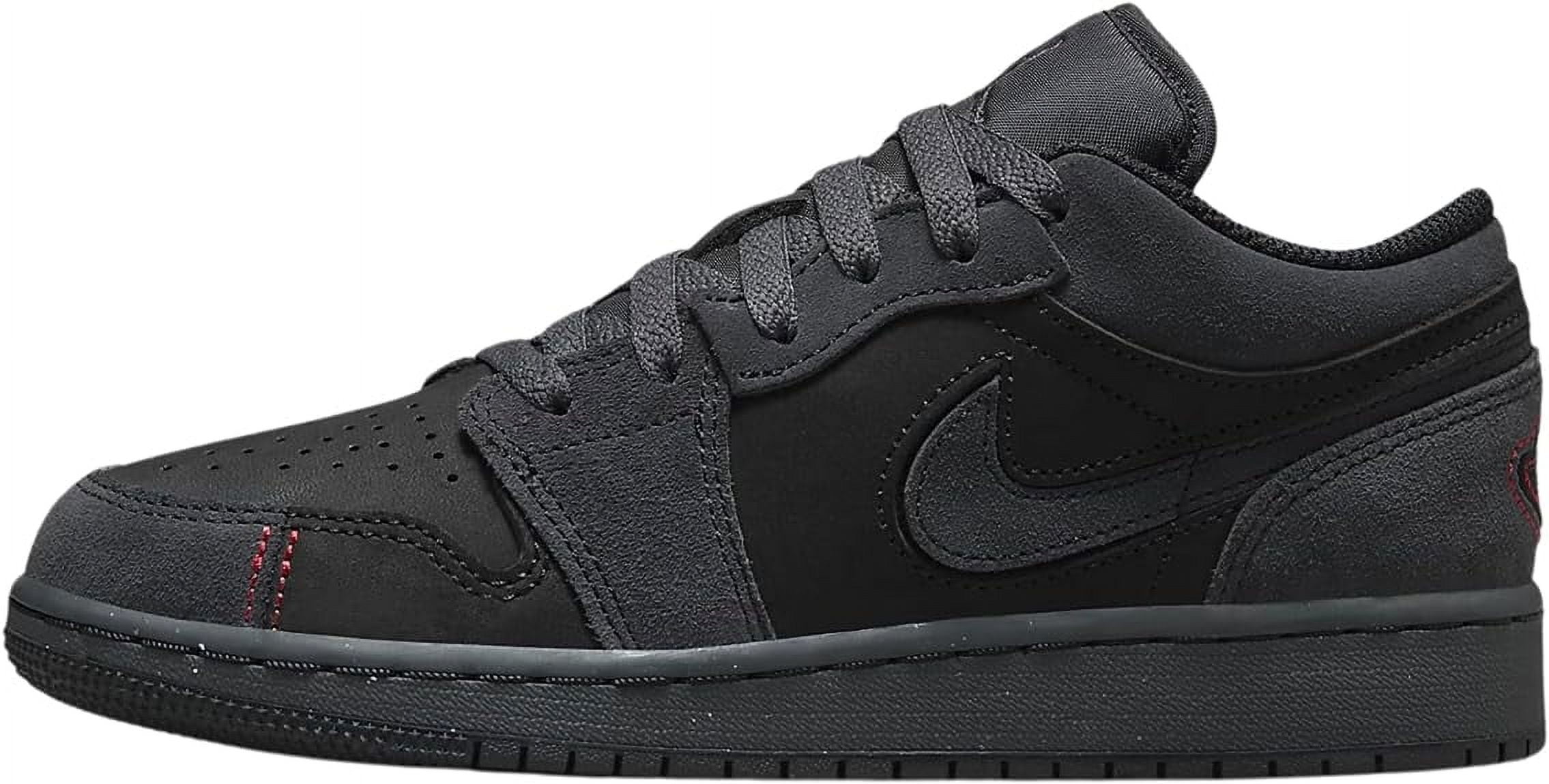 Big Kid's Jordan 1 Low SE Craft DK Smoke Grey/Black (FQ7757 Big Kid's Jordan 1 Low SE Craft DK Smoke Grey/Black (FQ7757
