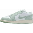 thumbnail image 1 of Big Kid's Jordan 1 Low SE White/Seafoam-Sail (FN9137 131) - 7, 1 of 5