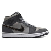 Big Kid's Jordan 1 MId SE BG Night Stadium/Black (FQ8341 017) - 7