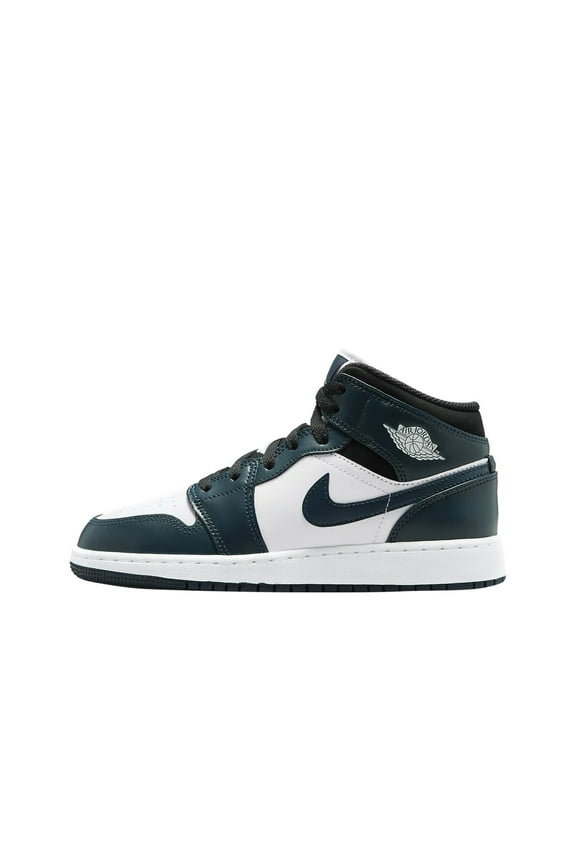 Big Kid's Jordan 1 Mid Armory Navy/White-Black (554725 411) - 6