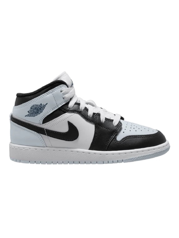 1 Mid Black Aura Squadron Blue Big Kids' GS Sneakers DQ8423-002