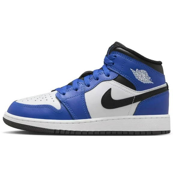 Big Kid's Jordan 1 Mid Game Royal/Black-White (DQ8423 402) - 6.5