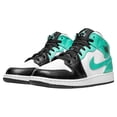 thumbnail image 1 of Big Kid's Jordan 1 Mid "Igloo" White/Tropical Twist-Black (554725 132) - 6, 1 of 7