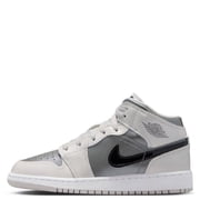 Big Kids Jordan 1 Mid SE Photon Dust/Blue Chill HV4400 014 - 5