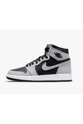 Big Kid's Jordan 1 Retro High OG "Shadow 2.0" Blk/Lt Smoke Grey-Wht (575441 035) - 5.5