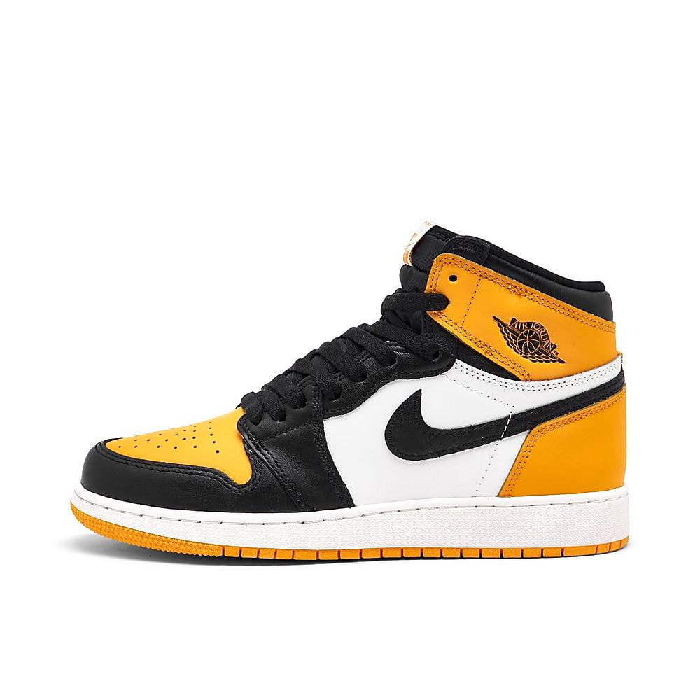 Big Kid's Jordan 1 Retro High OG Taxi/Black-Sail (575441 711