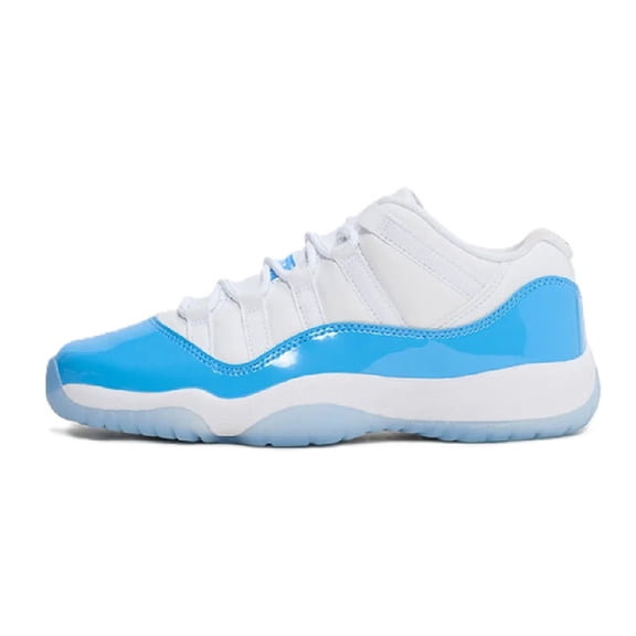 Big Kid's Jordan 11 Retro Low "University Blue" Wht/Uni Bl-Bk (FV5121 100) - 6