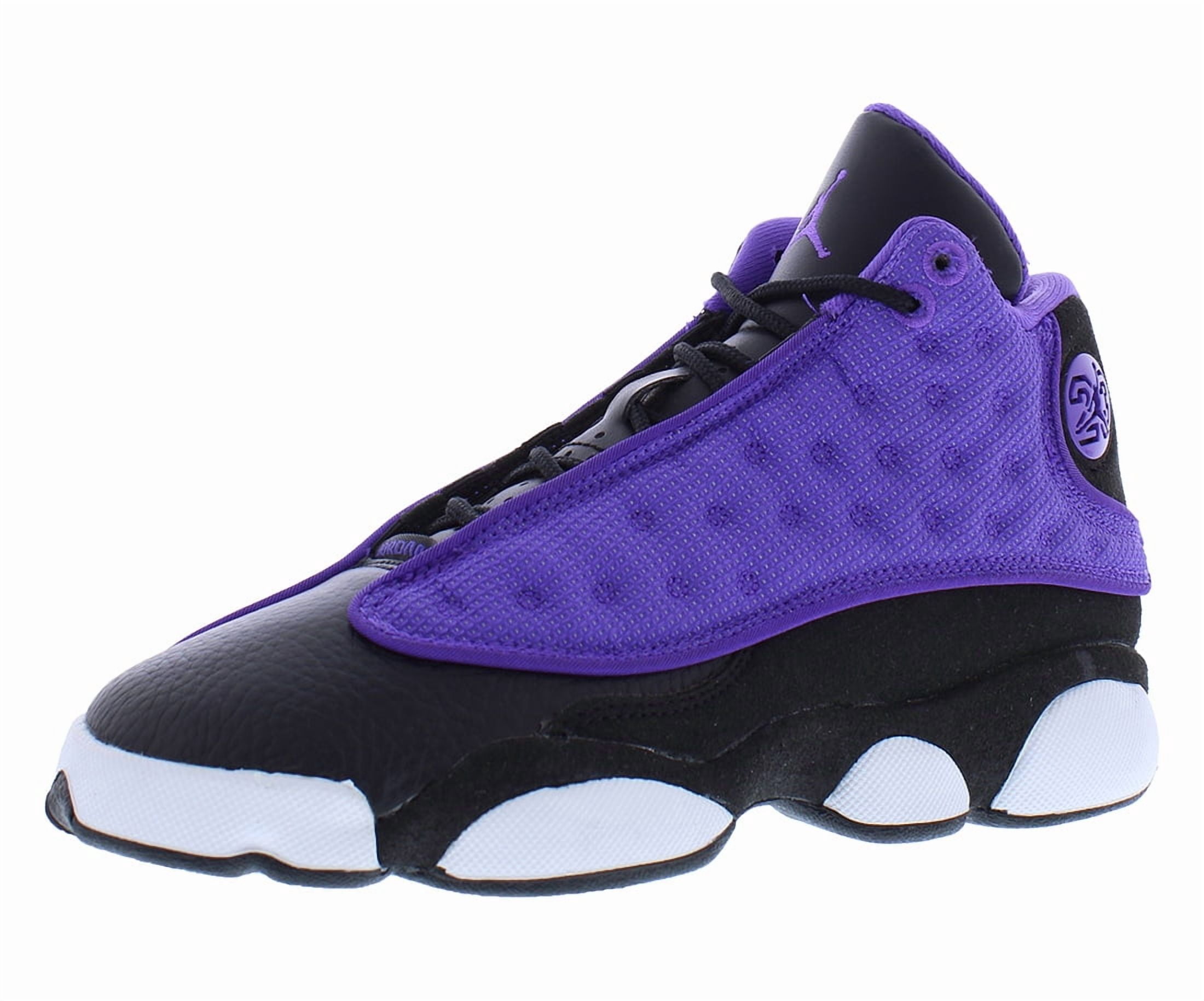 Big Kid's Jordan 13 Retro Purple Venom/Black-White (FD4648 501