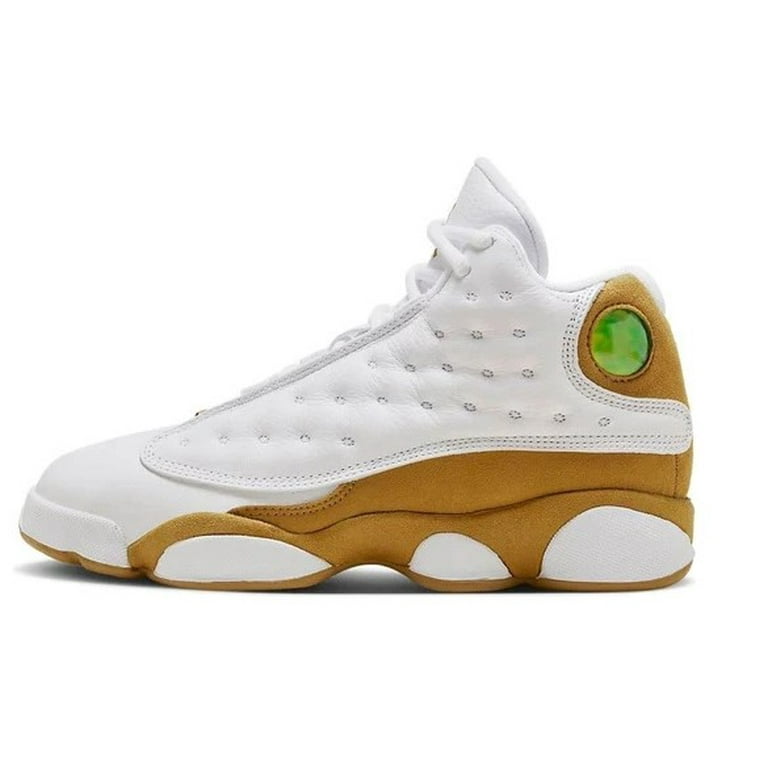 Big Kid s Jordan 13 Retro White Wheat DJ3003 171 6.5 Walmart