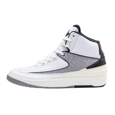 Nike Air Jordan 2 Retro GS Sneaker, 4.5, White