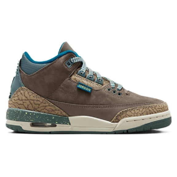 Nike Air Jordan 3 Retro Olive Grey / Green Abyss - Khaki IB7066-001 Grade-School Size 6