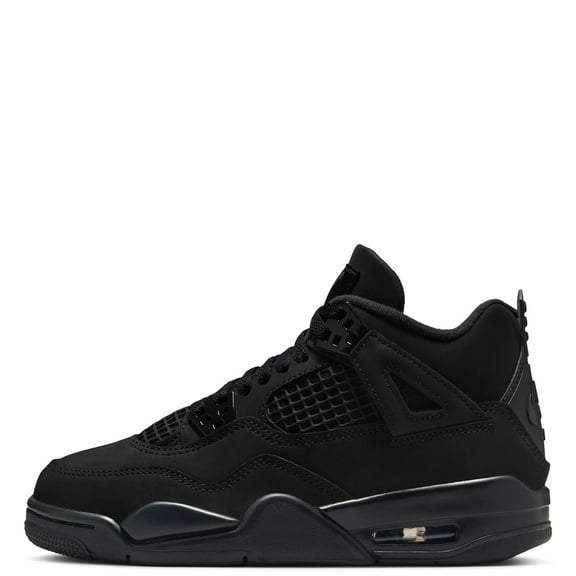 Big Kid's Jordan 4 Retro OG "Black Cat" Black/Black-LT Graphite (IB4171 010) - 4