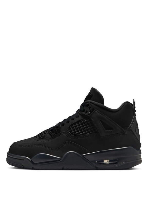 Big Kid's Jordan 4 Retro OG "Black Cat" Black/Black-LT Graphite (IB4171 010) - 4