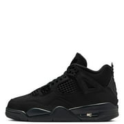 Big Kid's Jordan 4 Retro OG "Black Cat" Black/Black-LT Graphite (IB4171 010) - 6