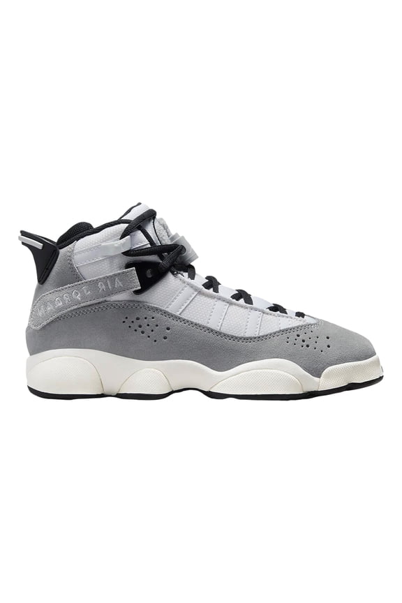 Big Kid's Jordan 6 Rings BG Lt Smoke Grey/Wht-Blk Sail (FJ4651 077) - 5