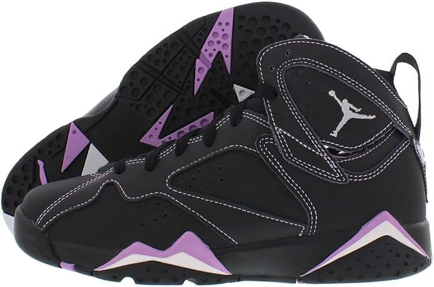 Big Kid's Jordan 7 Retro Black/Barely Grape (DV2255 055) - 6.5