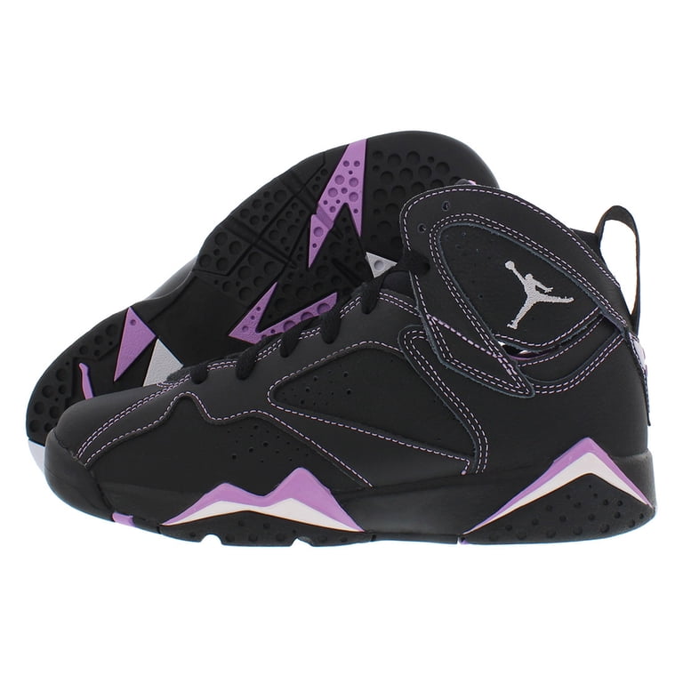 Big Kid's Jordan 7 Retro Black/Barely Grape (DV2255 055) - 7