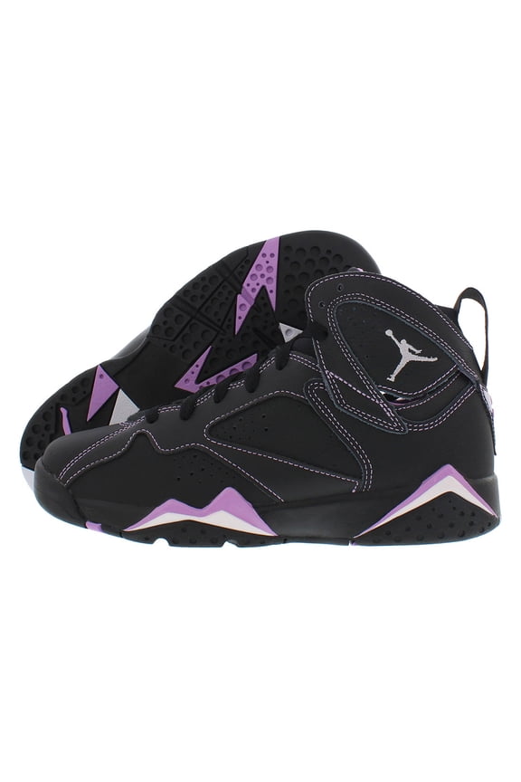 Big Kid's Jordan 7 Retro Black/Barely Grape (DV2255 055) - 7