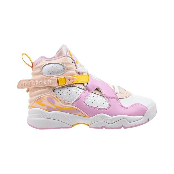 Big Kids Jordan 8 Retro Artic Punch Orange Pearl/Lt Artic Pink 580528 816 - 4.5