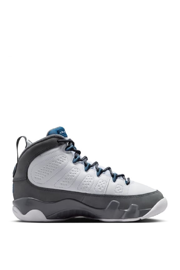 Nike Air Jordan 9 Retro White / French Blue / Flint Grey HV4574-100 Grade-School Size 7
