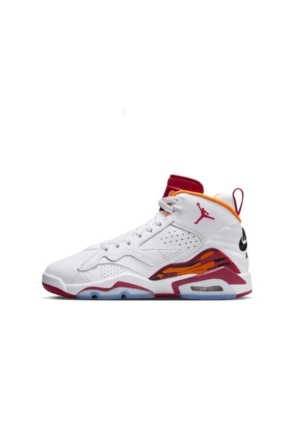 Big Kid's Jumpman MVP White/Cardinal Red (DZ5577 168) - 5.5