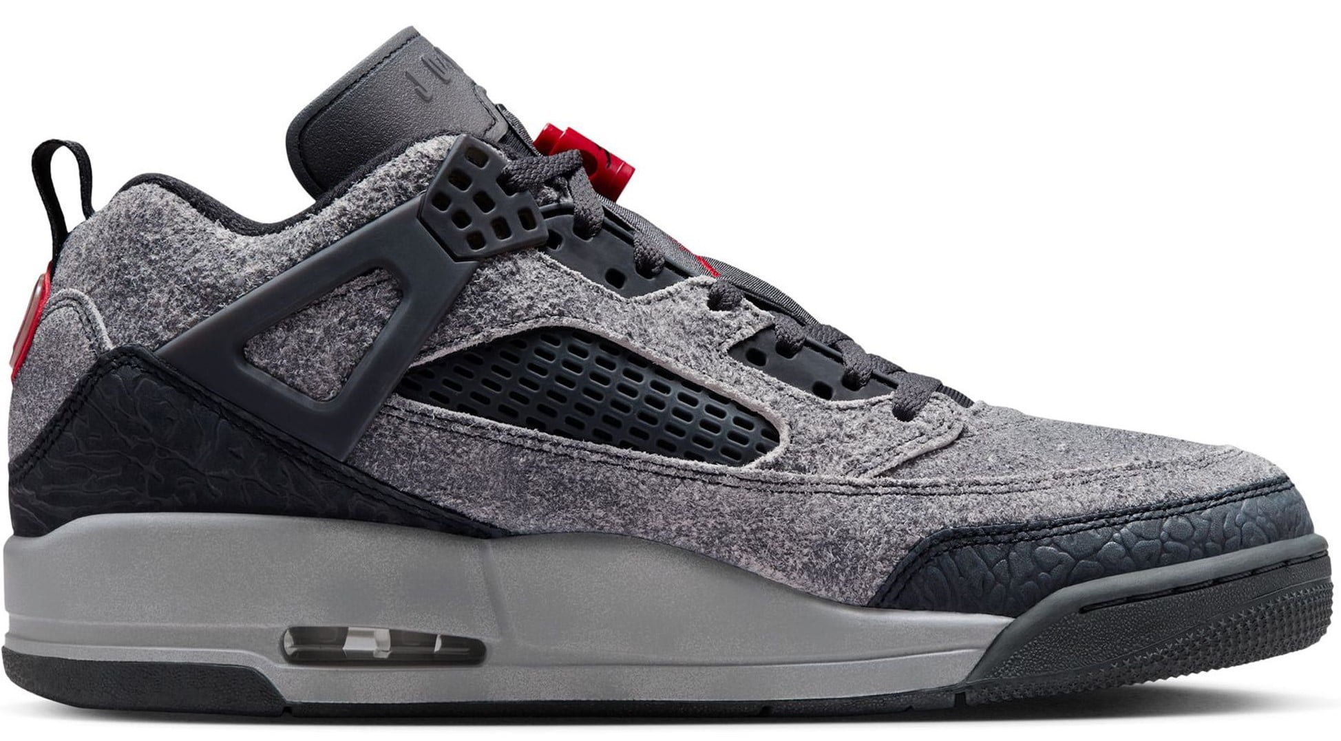 Big Kid's Jordan Spizike Low Anthracite/Gym Red-Black Big Kid's Jordan Spizike Low Anthracite/Gym Red-Black