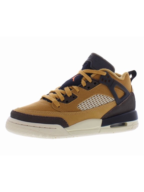 Jordan Spizike Low Sneaker in Flax / Baroque Brown | Youth (GS) Low-Top - 5