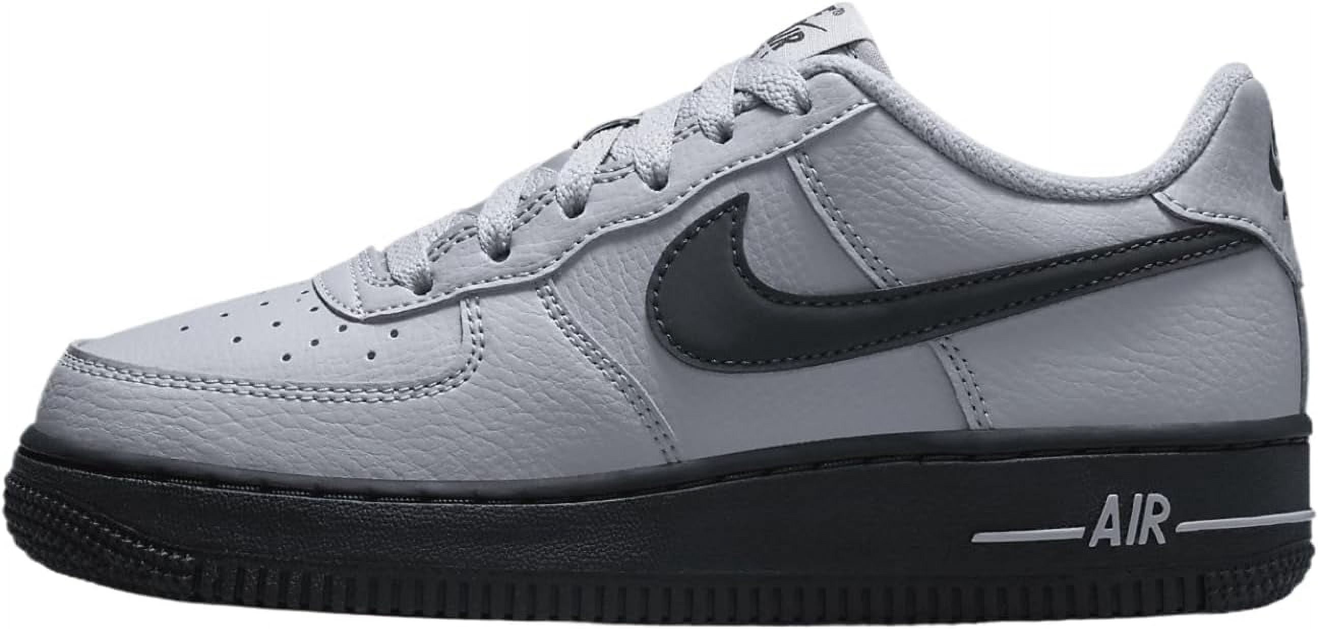 Big Kid's Nike Air Force 1 '07 Wolf Grey/DK Smoke Grey (HQ3807 002) - 6 ...