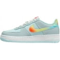 thumbnail image 1 of Big Kid's Nike Air Force 1 BG Glacier Blue/Total Orange (HF4782 474) - 4.5, 1 of 1