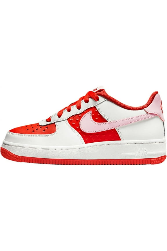 Big Kid's Nike Air Force 1 BG Summit White/Pink Foam (HV5165 121) - 5.5