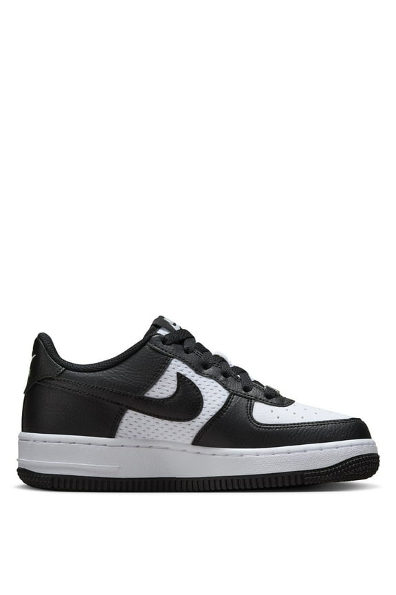 Big Kid's Nike Air Force 1 Black/Black-White (HJ9201 001) - 6