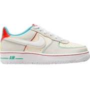 Big Kids Nike Air Force 1 LV8 2 BG Pale Ivry/Wt-Picante Rd FQ8350 110 - 6.5