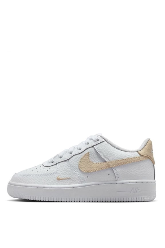 Big Kid's Nike Air Force 1 MS White/Rattan (IO7403 102) - 5
