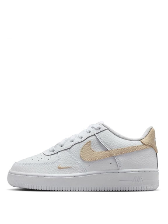 Big Kid's Nike Air Force 1 MS White/Rattan (IO7403 102) - 7