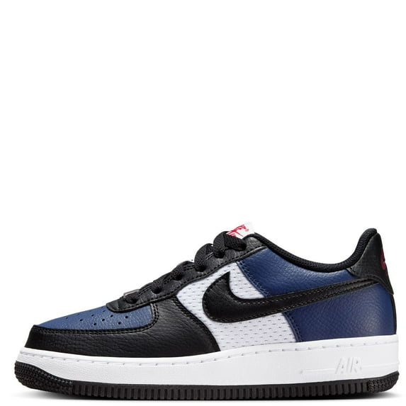 Big Kid's Nike Air Force 1 Midnight Navy/Black-White (HJ9201 400) - 2