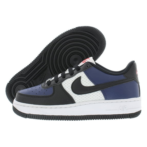 Nike Air Force 1 GS Boys Shoes Size 6.5, Color: Midnight Navy/Black/White