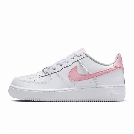 Big Kid's Nike Air Force 1 White/Med Soft Pink-White (CT3839 115) - 7
