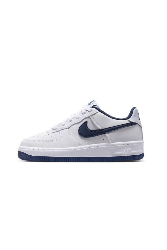 Big Kid's Nike Air Force 1 White/Midnight Navy (CT3839 111) - 4.5