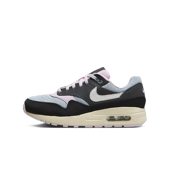 Big Kid's Nike Air Max 1 Black/Summit White-Anthracite (DZ3307 004) - 5.5