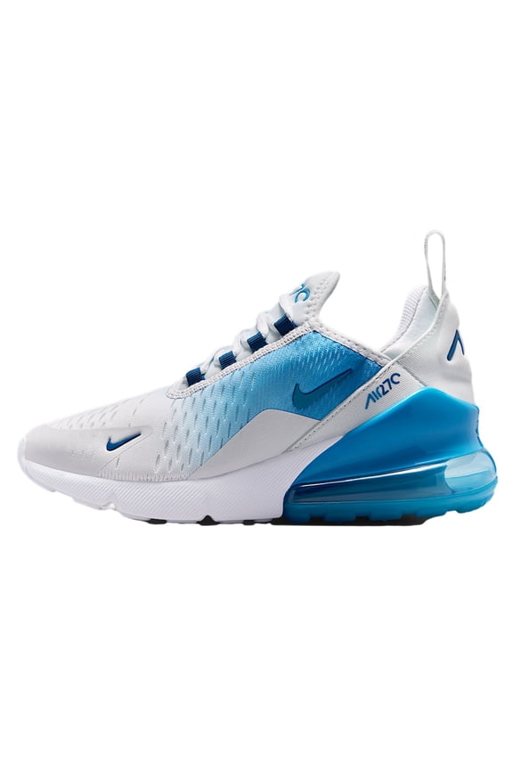 Big Kid's Nike Air Max 270 Off White/Court Blue (943345 125) - 6
